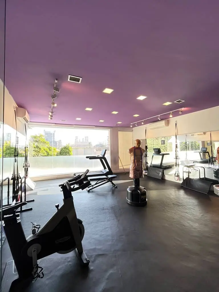 Área de treino da Tecfit Vila Leopoldina